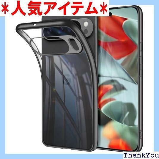 Google Pixel 9 pro XL ケース ク プホール付き pixel9pro XL ケース ブラック 430
