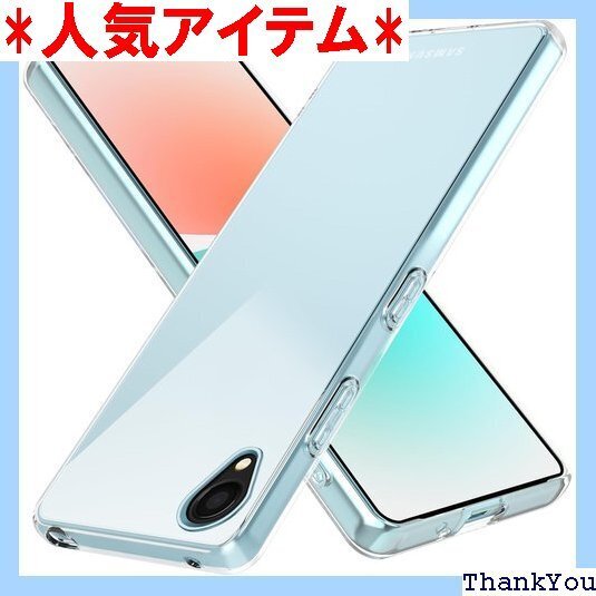 Galaxy A22 5G ケース 耐衝撃 クリア 薄 衝撃吸収 スマホケース 透明 LR-014-A22-01 355