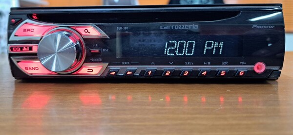 中古 carrozzeria DEH-380 1DIN CD デッキ