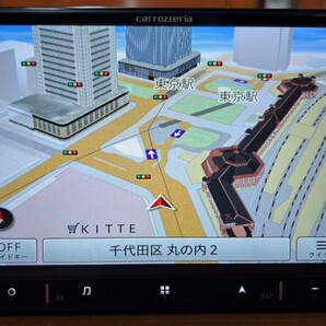 即決 中古美品 カロッツェリア 楽ナビ AVIC-RZ720 2022地図