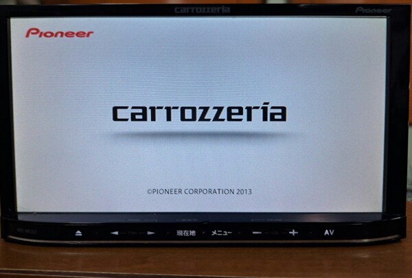 中古 carrozzeria メモリーナビ AVIC-MRZ02 2013地図
