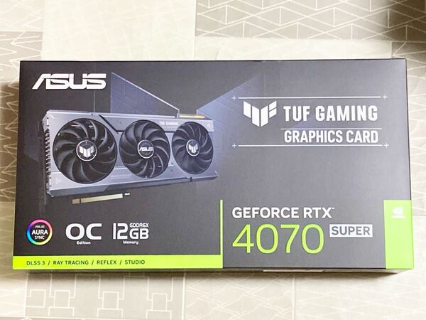 【送料無料 即日対応 空き箱】 ASUS TUF Gaming GeForce RTX 4070 SUPER 12GB GDDR6X OC Edition 空き箱