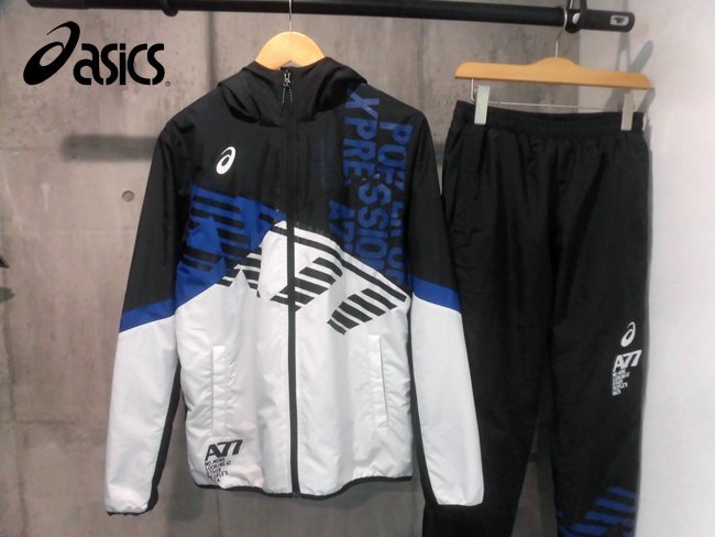 asics ウィンドブレーカー L 黒/白 asics ウィンドブレーカー L 黒/白 アシックスヘックス