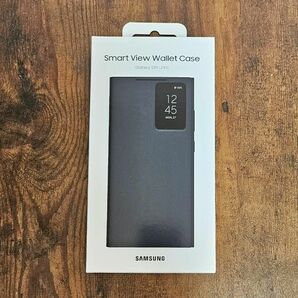 Galaxy S24 Ultra ケース 純正 スマートビュー ブラック