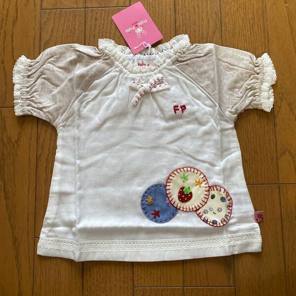 SALE 未使用 マッカ 半袖Tシャツ 80 チュニック トップス カットソー 子供服 女の子