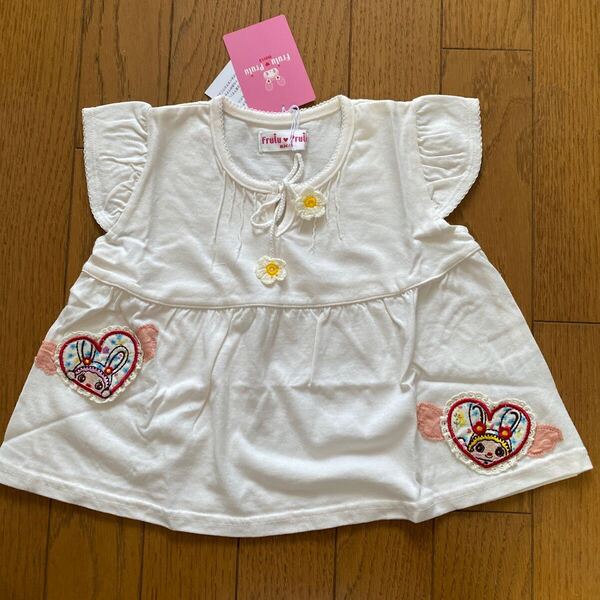 SALE 未使用 マッカ 半袖Tシャツ 90 チュニック 女の子 カットソー トップス キッズ
