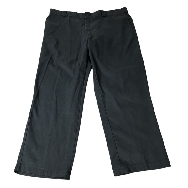 Dickies ディッキーズ 00s 874 ワークパンツ スラックス パンツ チノパン ブラック 黒 古着 ビッグシルエット ビッグサイズ