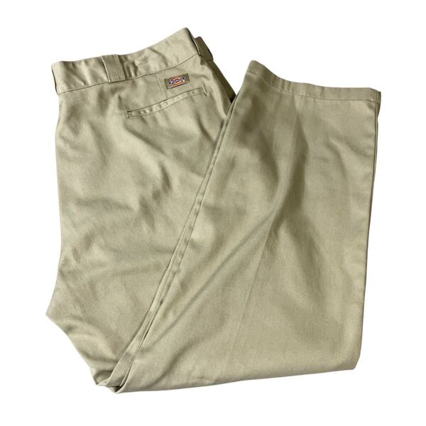 Dickies ディッキーズ00s 874 ワークパンツスラックス チノパン パンツ W44 L30 ビッグシルエット ベージュ系