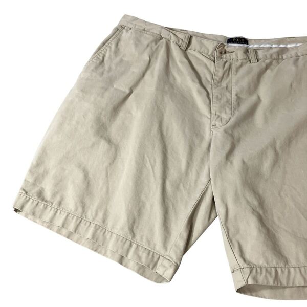 POLO RALPH LAUREN ポロラルフローレン チノパン チノショーツ ショーツ ショートパンツ ハーフパンツ ベージュ系 古着 W42