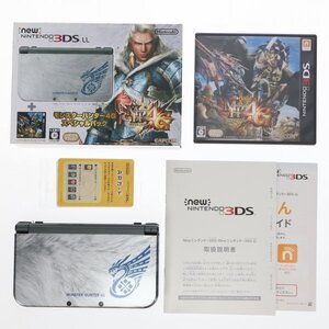 【訳あり】【1円出品】【ジャンク】Newニンテンドー3DS LL モンスターハンター4G スペシャルパック(RED-S-VBCA) 60021204
