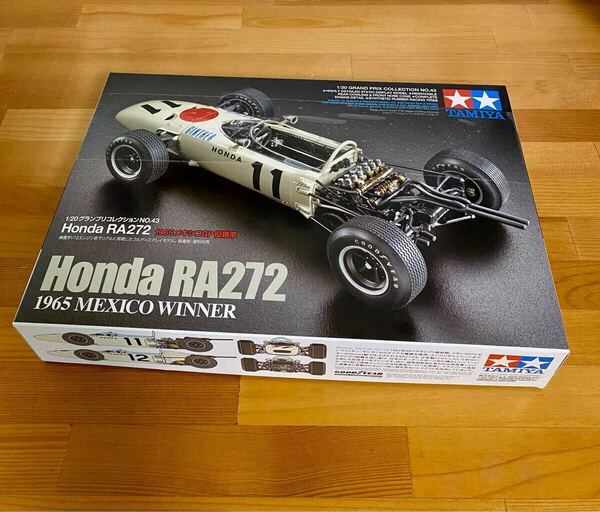 未開封品・送料無料タミヤ プラモデル RA272 1965メキシコGP優勝車 1/20グランプリコレクションNO.43 TAMIYA Honda