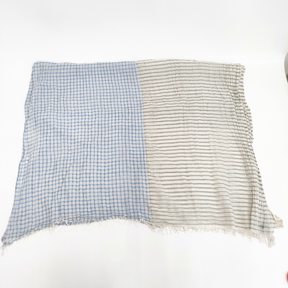 ヨーガンレール　コットンシルク　ストール　グレー　おまけ付 シルクコットン☆ヨーガンレール | ヨーガンレール