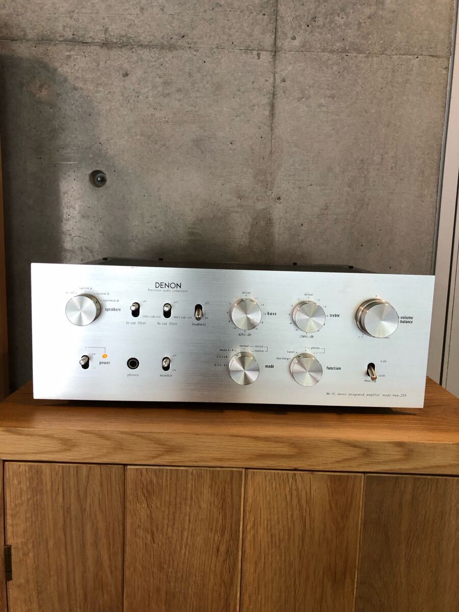 【動作品】DENON デノン プリメインアンプ PMA-235(2132) Yahoo!オークション -「pma-235」の落札相場・落札価格