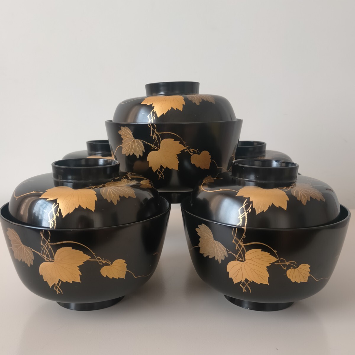 輪島塗 新品未使用 金箔お椀 Yahoo!オークション -「輪島塗 未使用 椀」(アンティーク