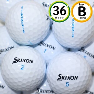 3 дюжина Srixon AD333 2018 год модели B разряд белый бесплатная доставка Lost Ball б/у SRIXON Dunlop