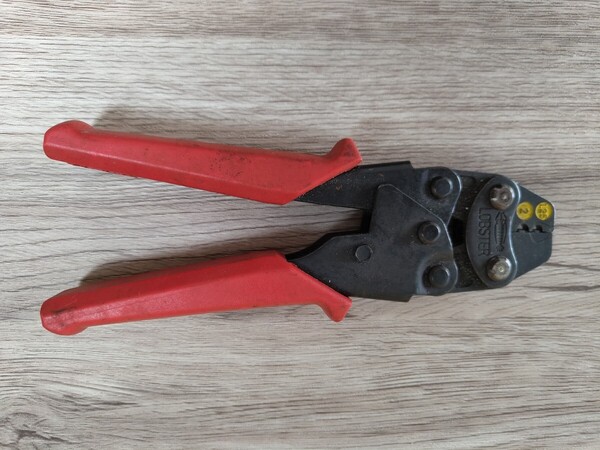 圧着ペンチ 裸圧着端子 圧着工具 LOBSTER ロブスター AK-1MA