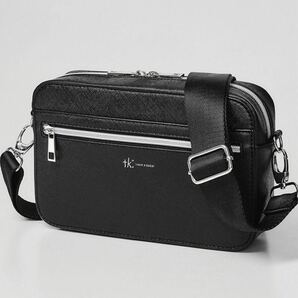 tk.TAKEO KIKUCHI 本革調ショルダーバッグ 新品未使用
