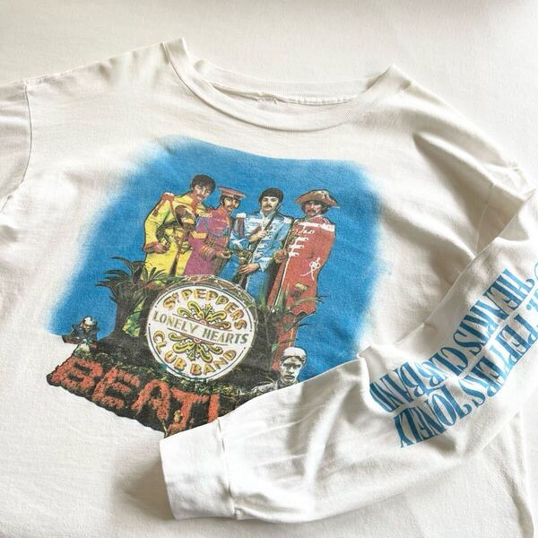 90s THE BEATLES Sgt. Pepper's Lonely Hearts Club Band 長袖 Tシャツ ビンテージ 90年代 ビートルズ ロンT オリジナル ヴィンテージ