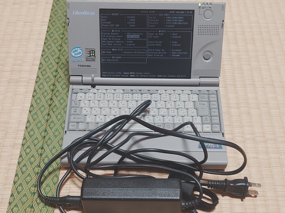 東芝Libretto 60CTA PA1252JA + IOアダプタ Yahoo!オークション -「libretto 60」の落札相場・落札価格