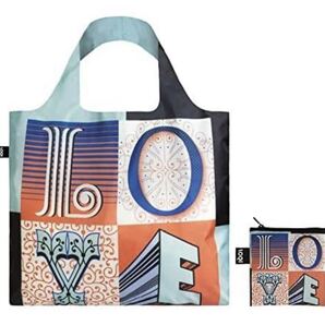 廃番柄 新品ローキー エコバッグ トートバッグ LOQI 手提げ袋 買い物バッグ MF.LO
