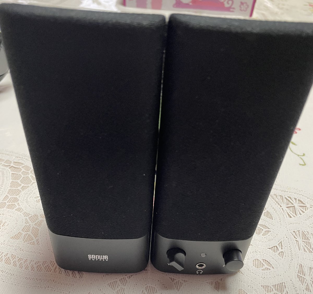 サンワサプライ　マルチメディアスピーカー　軽量・コンパクト・高性能　MM-SPL