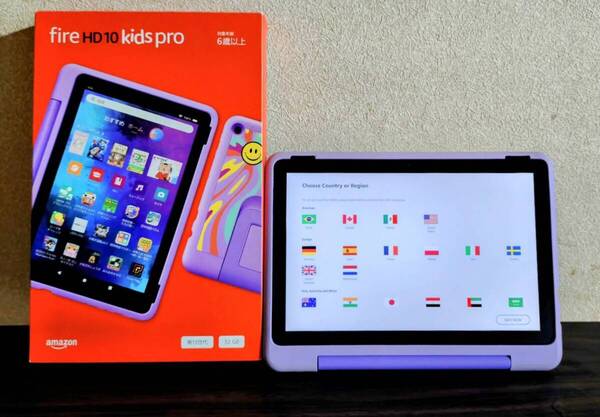 【送料無料・中古品】Amazon Fire HD 10 キッズプロ (10インチ) スマイル 第13世代 2023年版