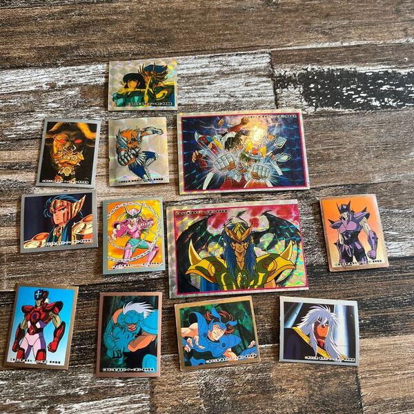 希少 A 80年代 駄菓子屋 聖闘士星矢 アマダ 当時物 セット 昭和レトロ