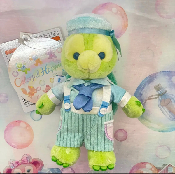 オルメル ぬいぐるみバッジ ダッフィー カラフルハピネス