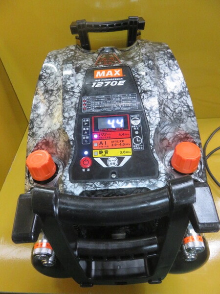 MAX(マックス)高圧コンプレッサ【AK-HH1270E】コンプレッサー 左右とも高圧 送料無料 ガイアシルバー