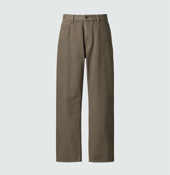 送料無料 状態良 完売 UNIQLO U ユニクロ U リラックスフィットジーンズ サイズ32 カラー34 BROWN GU