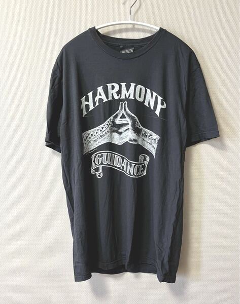 状態良好★ BEAMS T ビームス グラフィックTシャツ 半袖Tシャツ Lサイズ チャコールグレー ★送料無料