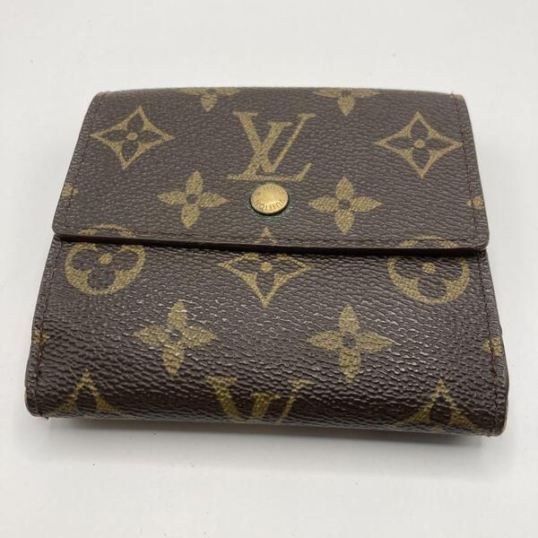 LOUIS VUITTON ルイヴィトン ポルトフォイユ・エリーズ M61654 3つ折り財布 モノグラム ブラウン レディース ハイブランド お洒落 人気