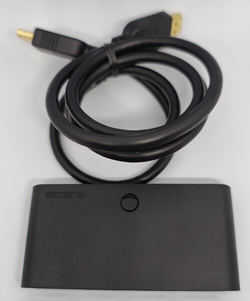 エレコム DH-SW31BK HDMI切替器 3入力1出力 自動切替