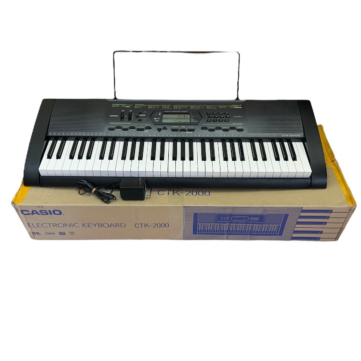 中古 CASIO カシオ 電子 ピアノ キーボード CTK 750 - メルカリ