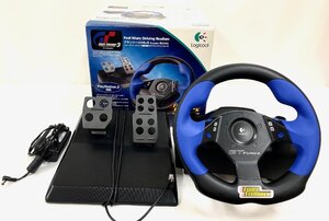 Logicool GRANTURISMO3 ロジクール グランツーリスモ3 PlayStation2対応 ステアリングコントローラー LPRC-10000 セット