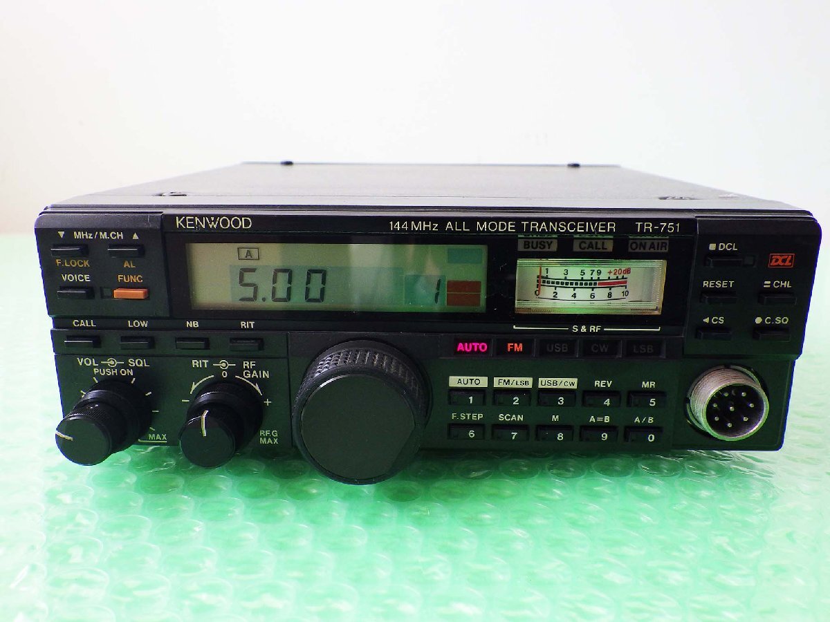 ケンウッドオールモードトランシーバー TR-751 動作未確認 Yahoo!オークション -「kenwood tr-751」の落札相場・落札価格