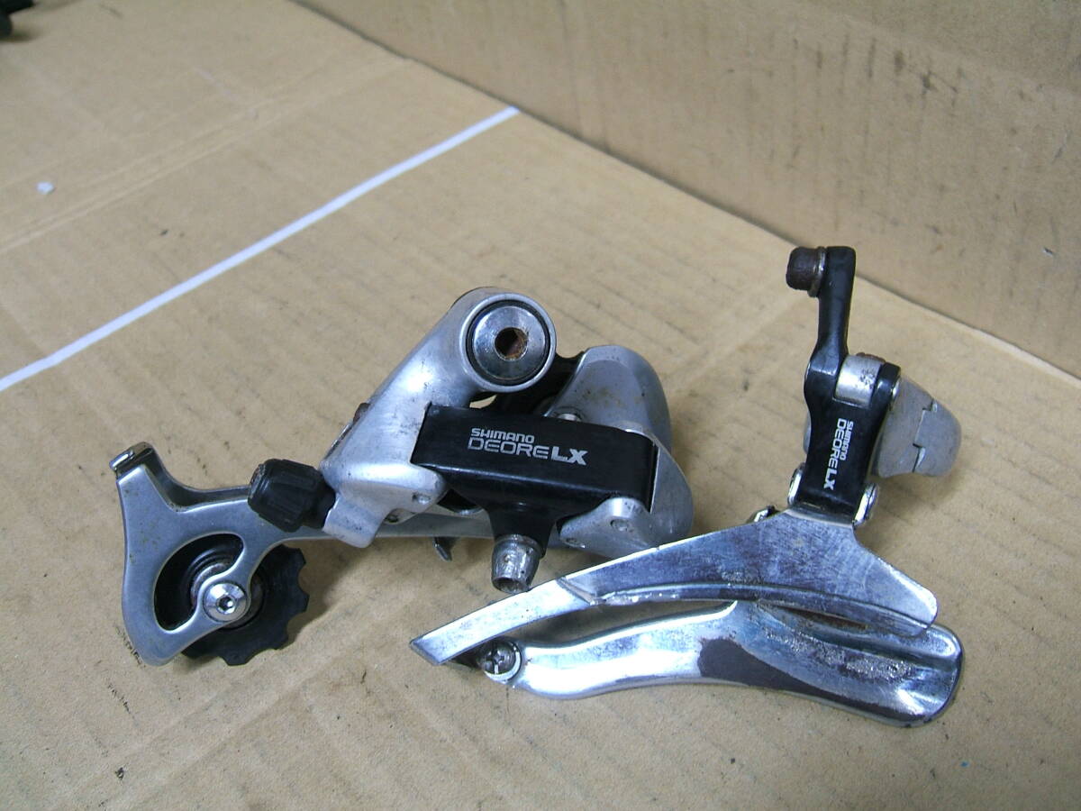 ③【90s☆ビンテージ】SHIMANO DEORE LX 前後ディレーラー Yahoo!オークション -「shimano deore lx」(リアディレイラー