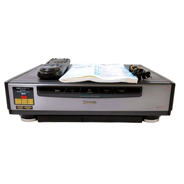Panasonic/ パナソニック/ビデオデッキ S-VHS/ NV-BS900/ ビデオカセットレコーダー/ジャンク
