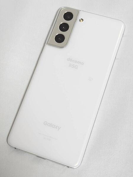 Galaxy S21 5G【完動品】SIMフリー 判定〇 docomo Samsung SC-51B ファントムホワイト 256GB【送料無料】ギャラクシー SC51B【中古品】
