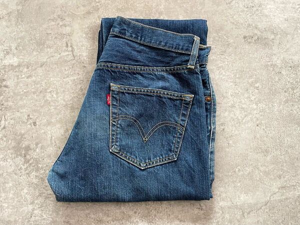 フィリピン製 Levis リーバイス 501 svaytrue コーンデニム w32 359刻印 金脇割り 内股シングル 土砂降り オールド ビンテージ 大戦 501xx