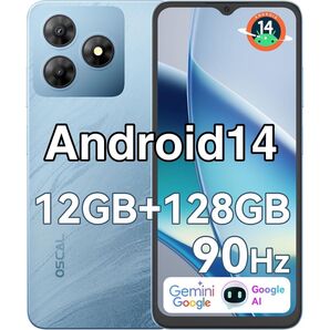 新品☆Android14 スマホ 本体 SIMフリー スマートフォン 12GB+128GB+2TB 8コア 6.56インチ