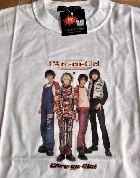 ヴィンテージL'Arc〜en〜Cielラルクアンシエル90sデッドストックTシャツM