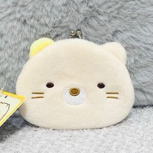 新品 すみっコぐらし コインケース がま口 財布 ねこ ポーチ