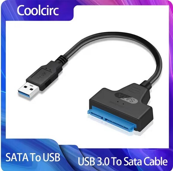 新品・未使用 SATA-USB 3.0 2.5インチ HDD SSD SATA to USB変換アダプターケーブル