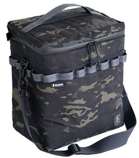 L新品 BALLISTICS ギア クーラーボックス 収納バッグ ケース マルチカムブラック バリスティクス ギア コンテナ 保冷バッグ クーラーバッグ