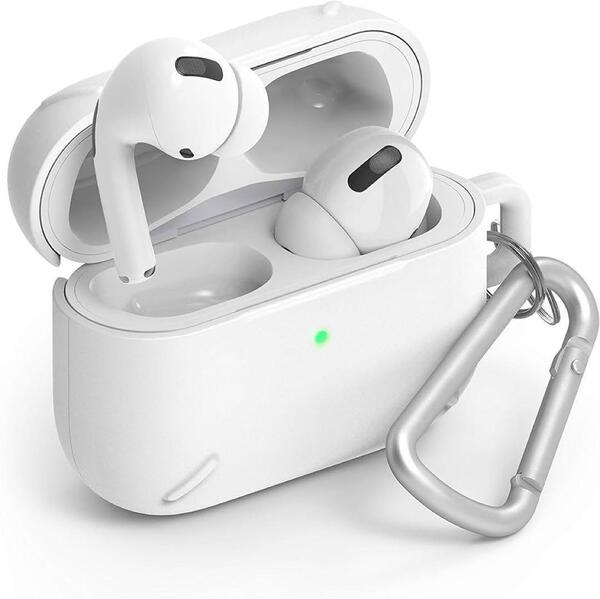 AirPods Pro ケース 2019 充電ケースフロントLED表示 ホワイト