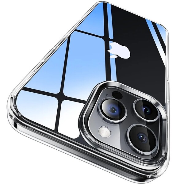 【極々透明感・2025年革新耐黄変技術】CASEKOO iPhone 15 Pro 用 ケース クリア 耐衝撃 米軍MIL規格 ストラップホール付き 「KORI 」クリア