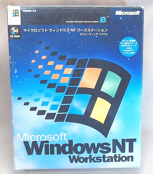 Windows NT Workstation 4.0 PC-9800シリーズ PC/AT互換機 MIPS R Alpha PowerPC 対応 ≪送料無料≫ Microsoft マイクロソフト 9801 NEC