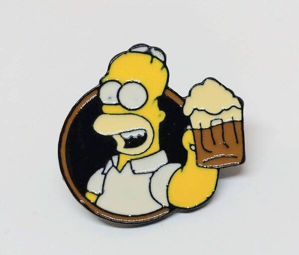 送料無料 ザ・シンプソンズ ホーマー ピンブローチ ピンズ PINS バッジ バッヂ アメリカン雑貨 スマアク