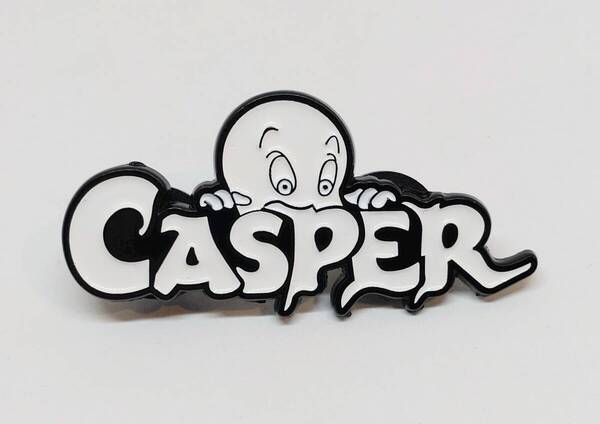 送料無料 キャスパー 本当はかわいそうな話 ピンブローチ ピンズ PINS バッジ バッヂ アメリカン雑貨 スマアク